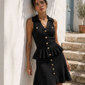 Peplum Ajoure Mini