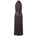 Rayure Plissee Maxi