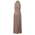 Rayure Plissee Maxi