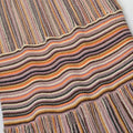 Rayure Plissee Maxi