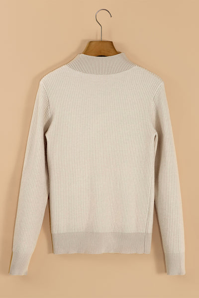 Ribbed Knit Sweater