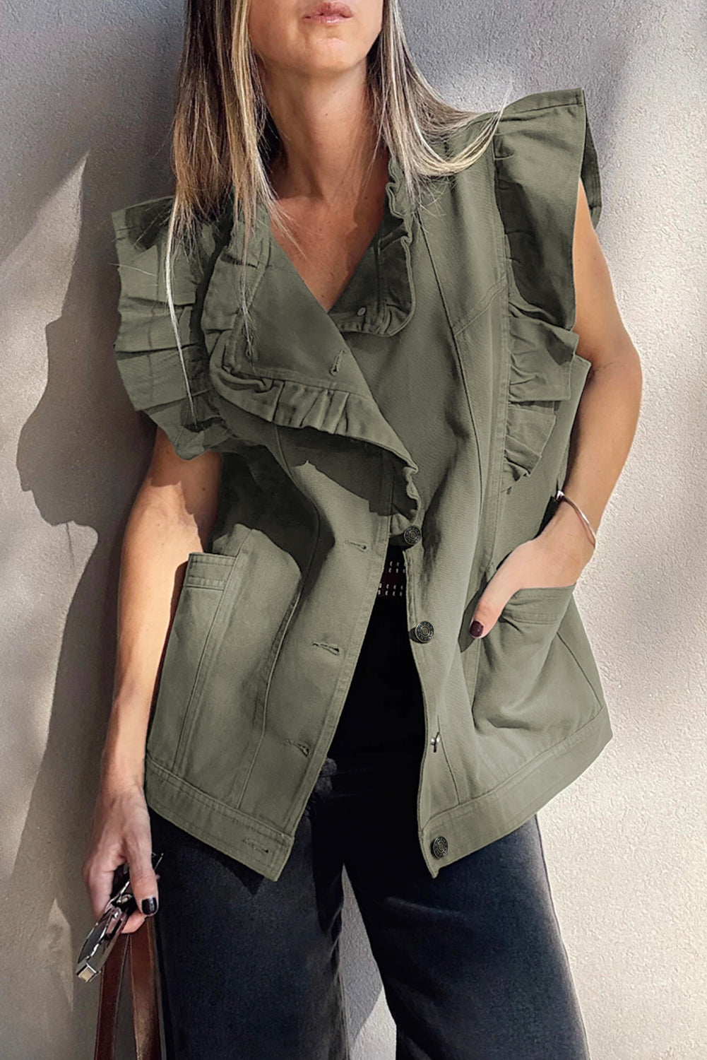 Olive Utility Vest