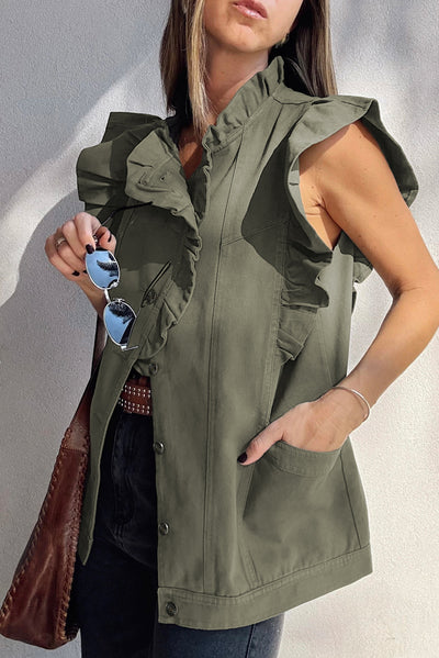 Olive Utility Vest