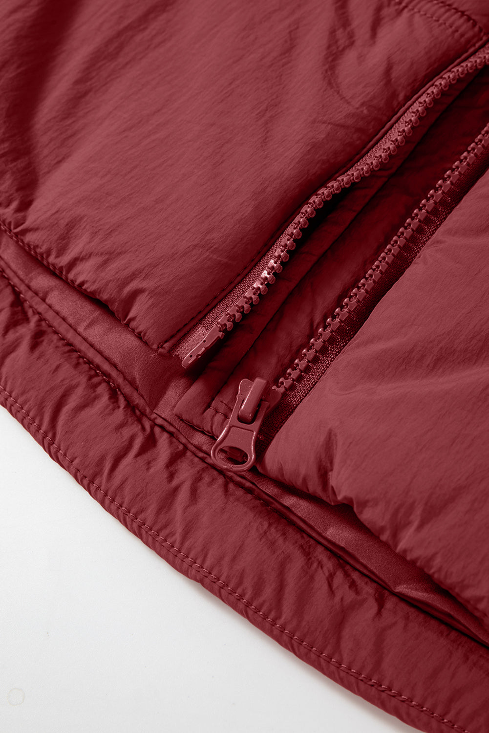 Wine Puffer Vest