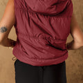 Wine Puffer Vest