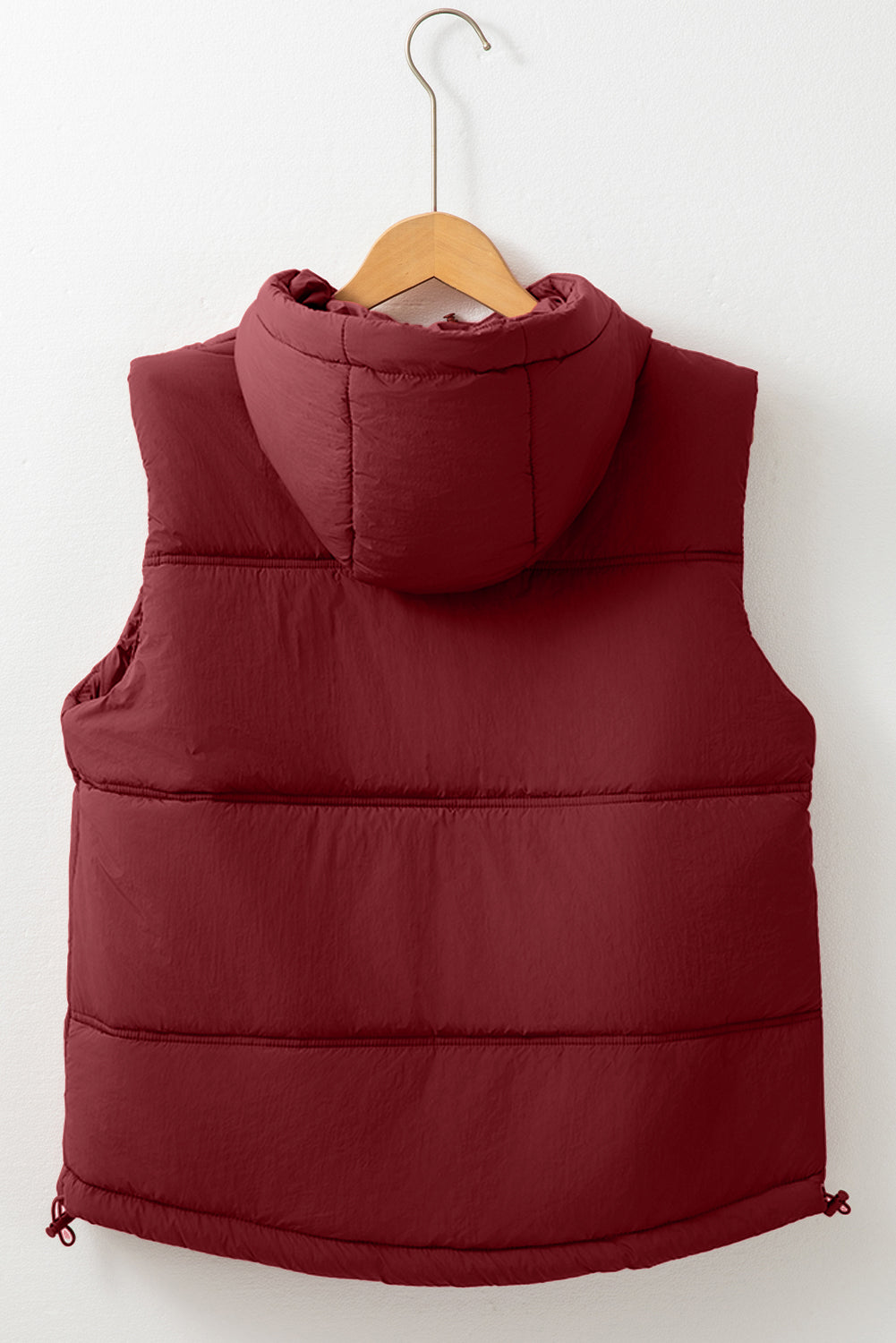 Wine Puffer Vest