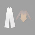 Ivory Pearl Jumpsuit