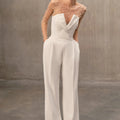 Ivory Pearl Jumpsuit