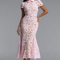Camelia Dentelle Midi