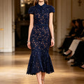 Camelia Dentelle Midi