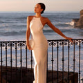 Satin Cascade Maxi