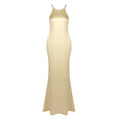 Satin Cascade Maxi