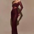 Burgundy Veil
