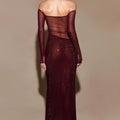 Burgundy Veil