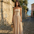 Midnight Polka Dress