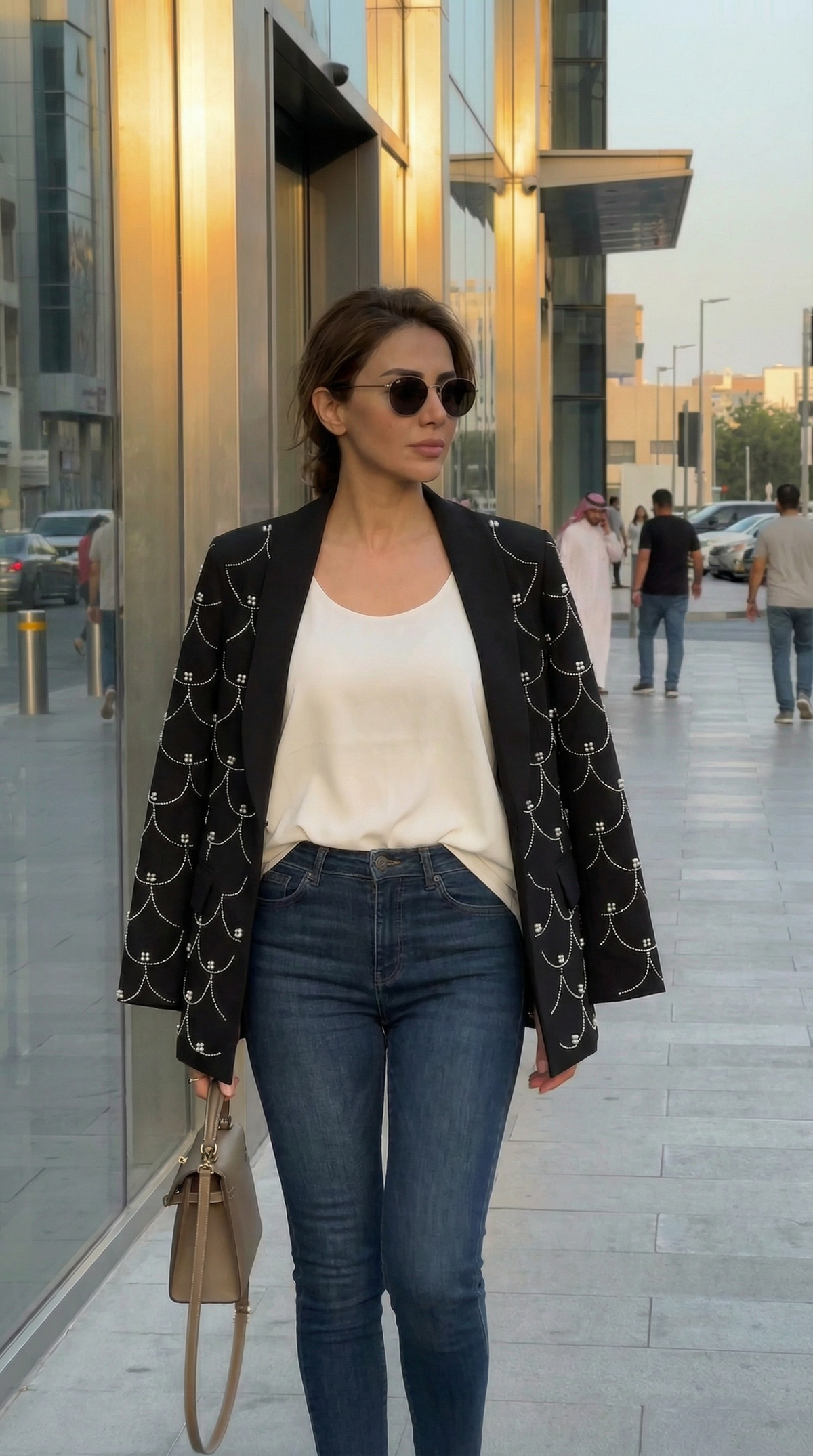 Midnight Lace Blazer