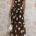 Cocoa Polka Dress