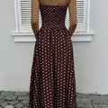 Midnight Polka Dress