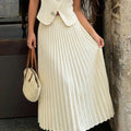 Vanilla Pleat Set