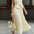 Vanilla Pleat Set