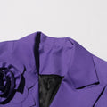 Violet Bloom Blazer