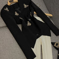 Noir Butterfly Blazer