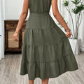 Olive Tier Dress