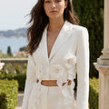 Ivory Petal Blazer