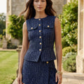 Midnight Tweed Set