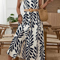 Palm Line Dress