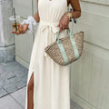 Soft Split Dress