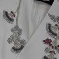 Ivory Bloom Blazer