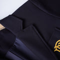 Navy Crest Blazer