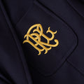 Navy Crest Blazer