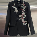 Ivory Bloom Blazer