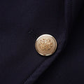 Navy Crest Blazer