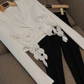 Ivory Petal Blazer