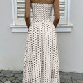 Midnight Polka Dress
