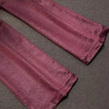 Bordeaux Satin Suit