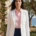 Sky Linen Blazer