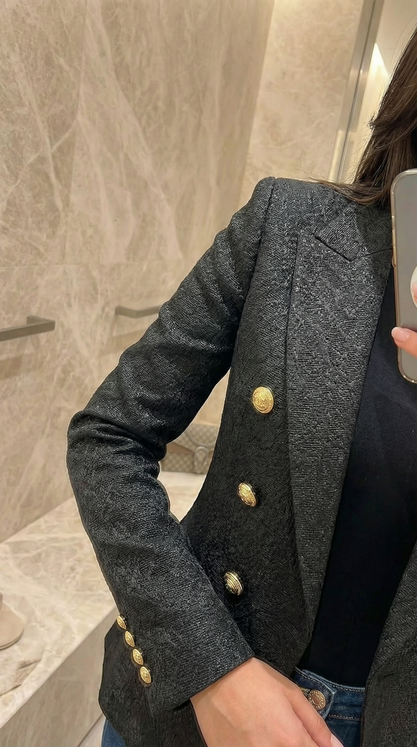 Noir Command Blazer