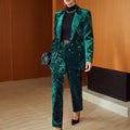 blackish green