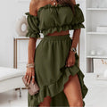 blackish green
