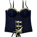 Indigo Charm Corset