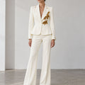Aurelia Embellished Suit