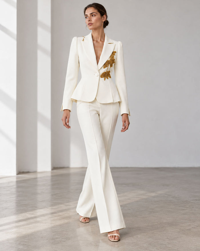 Aurelia Embellished Suit