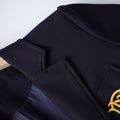 Navy Crest Blazer
