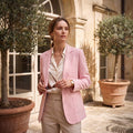 Sky Linen Blazer