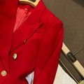Scarlet Sovereign Blazer