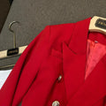 Scarlet Sovereign Blazer